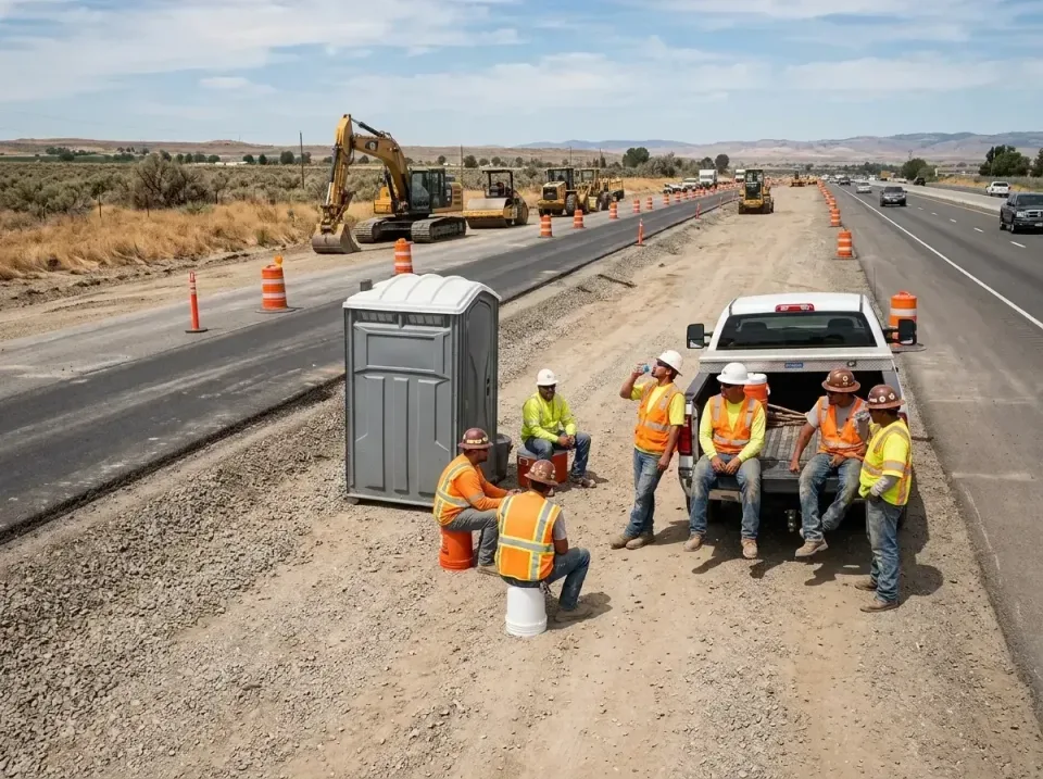 highway-road-construction-crew-007 — frequently asked questions, Porta Potty and Restroom Rentals in Eldridge, IA